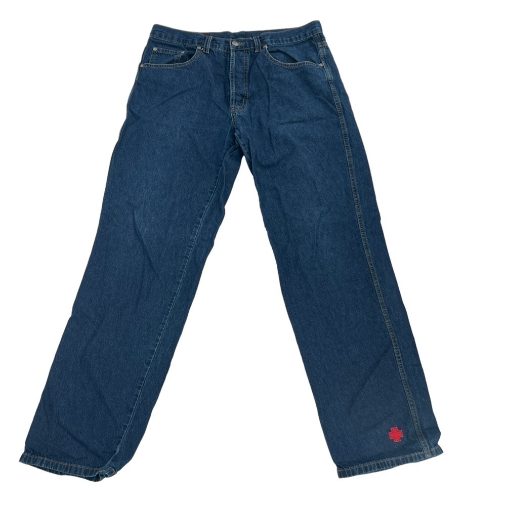 andrew christian Button Fly Straight Leg Jeans Size 32 Men’s